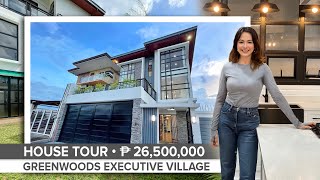 House Tour 62 • Touring this Lovely 3-Story Brand New House & Lot For Sale inside Greenwoods Cainta