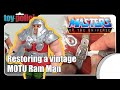 Vintage Ram Man Restoration guide from Masters of the Universe - Toy Polloi