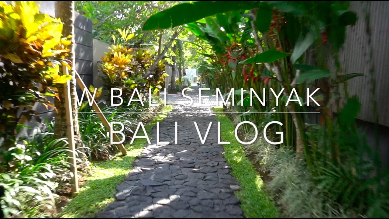 W Bali Seminyak Private Villa • Solo Travel - YouTube