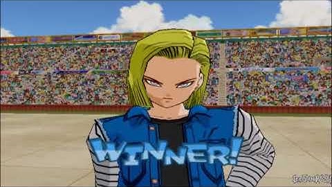 Dragon Ball Z Budokai 3-Gotenks vs Android 18