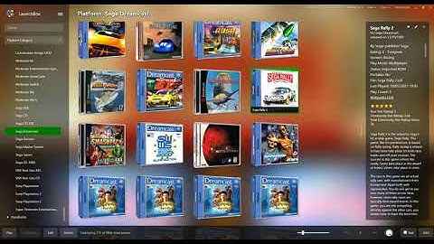 Launchbox Dreamcast Sega Rally 2 Now Running