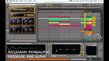 How To Produce Trap Beats With Mixing tips (Part 1 Drums) Prod. By King Alph4 (2017)