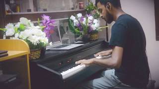 Video thumbnail of "Strawberry kanne - Minsara Kanavu - Piano"