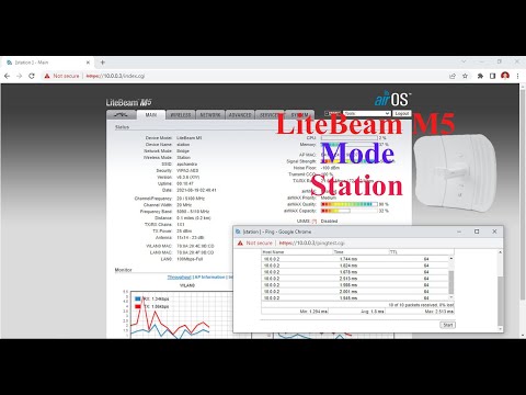 Cara Setting Ubiquity Litebeam M5 Sebagai Station (Client )