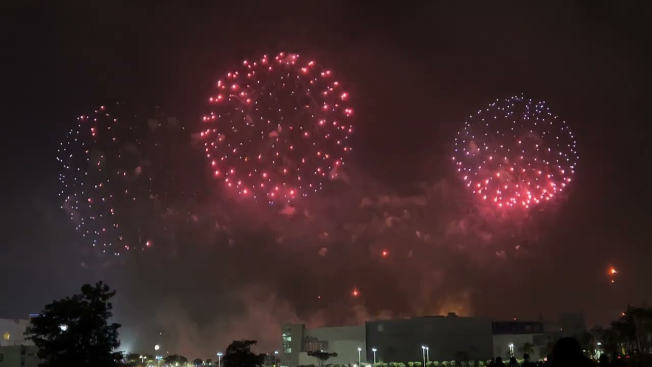 高雄夢時代煙火秀2026￼