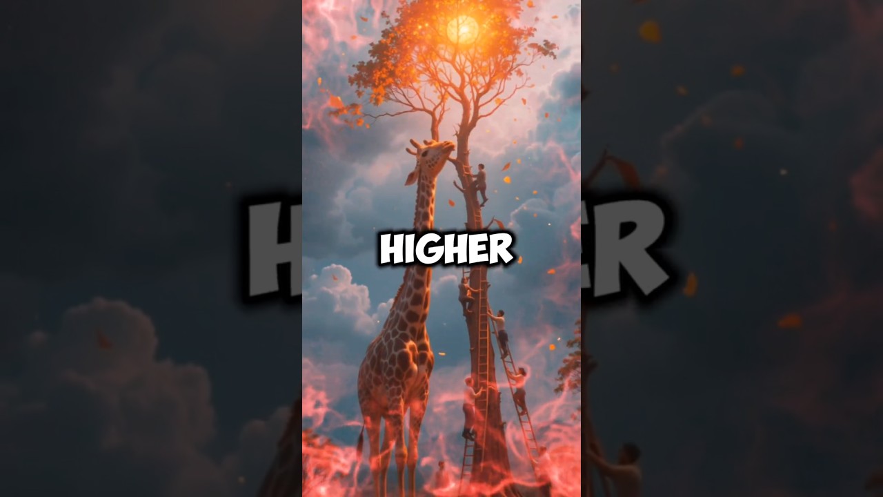 "Rise Like the Giraffe—Stand Tall, Dream Big!"