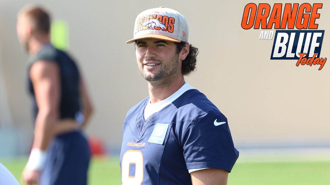 Bo Nix FRACTURED ANKLE & Done for the Rest of the Playoffs | Orange & Blue Today