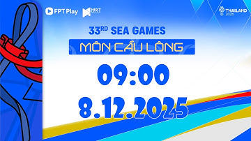 🔴 TRỰC TIẾP: CẦU LÔNG Đồng đội Nữ  (Bán Kết) – SEA GAMES 33