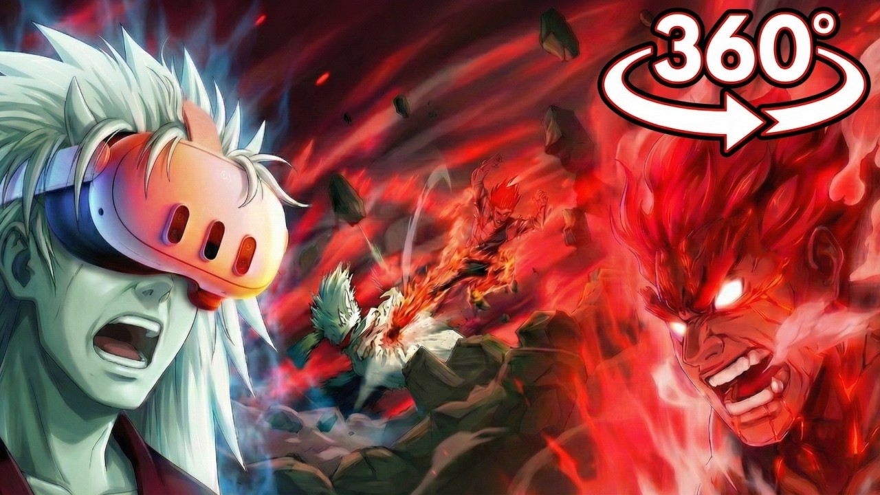 ПРОТИВОСТОЯНИЕ НОЧНОМУ ГАЮ | 8K 360° VR Опыт Naruto Shippuden от первого лица