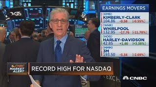 Great start to open as tech leads Nasdaq to record high