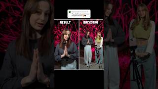 Midu Echoing Hand Trend From Backstage To Result