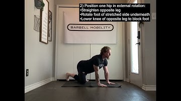 Quadruped Hip Rocks For External Rotation