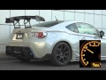 BLITZ / NUR-SPEC C-Ti Quad with Diffuser ZC6 BRZ EXHAUST SOUND