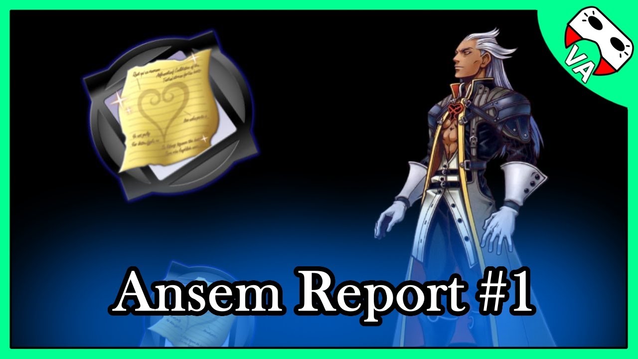 Kingdom Hearts: Ansem Report 1 Narration - YouTube