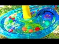 Somen Wiggle☆More than 10 kinds of water slides!　Water sounds and ASMR Best Selection