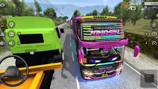 Game Bus Simulator Indonesia Bus Kinasih BMC Trans Bawa Pemain Persebaya Ke Bandung screenshot 3