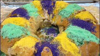 How to Make King Cake for Mardi Gras Celebrations! | Delicious and Easy Dessert