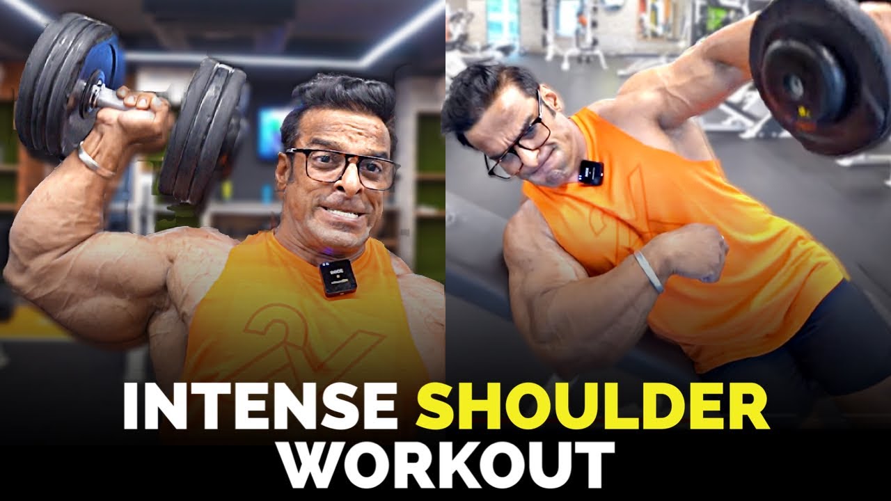 Bigger Shoulder Workout | Asia Prep Intense Shoulder Workout | Yatinder Singh