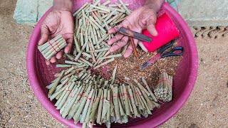 Beedi Manufacturing Technique | Handmade Beedi