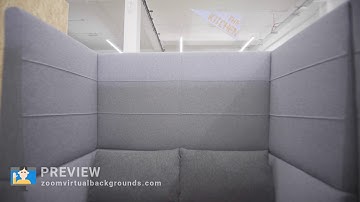 Workspace Cubicle Zoom Virtual Background Preview