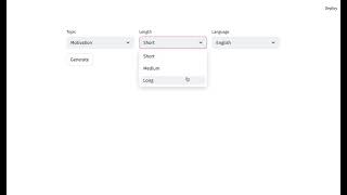 Just built a Text Generator App — and it was a great learning experience.