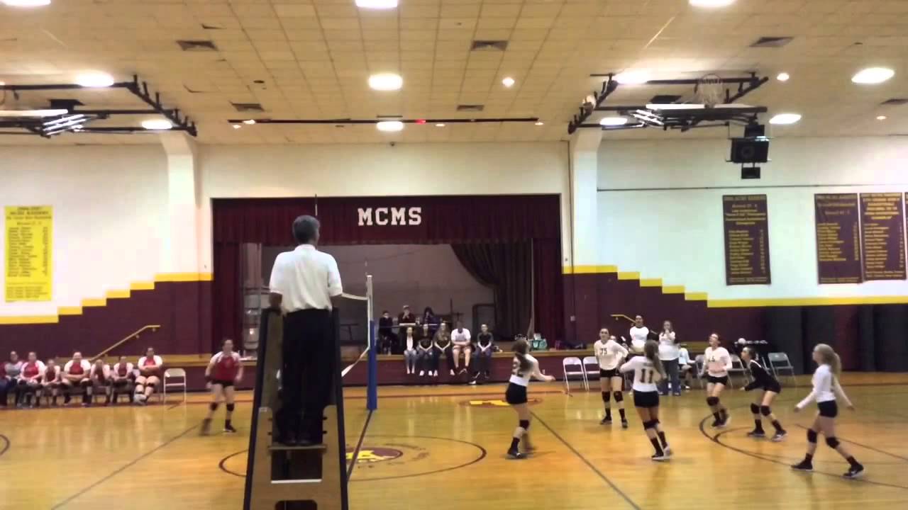 McCreary Co Middle School Volleyball (3172016) YouTube