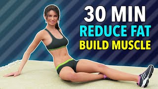 30-Min Shred Workout for Rapid Weight Loss: Build Muscle + Reduce Fat