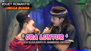 Ora Luntur ( Cover ) - Dewi Susilawati Feat. Raden Bambang Satria - Sandiwara Lingga Buana