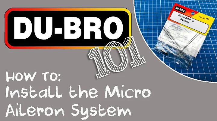 DU-BRO 101 - Micro Aileron System
