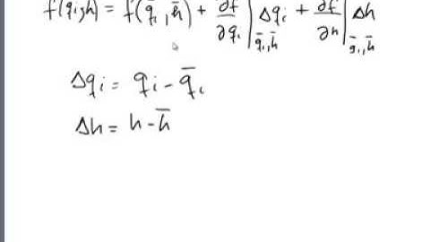 Linealizacion de Sistemas