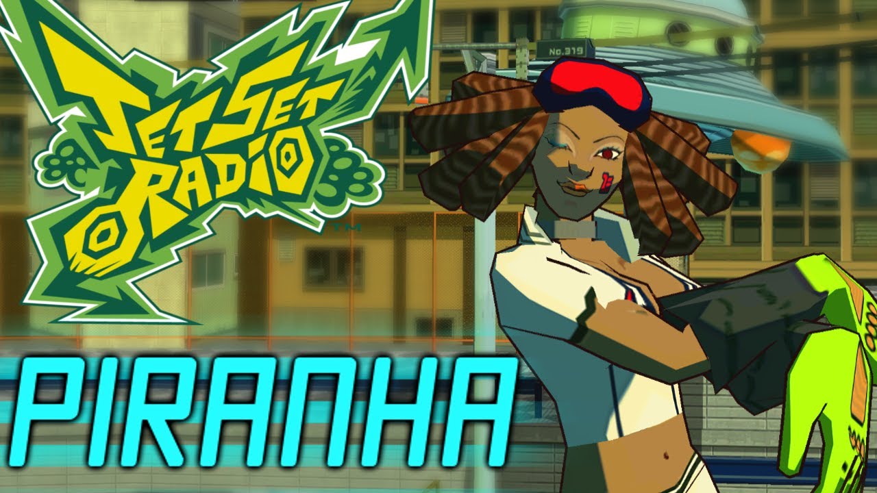 Pegatina «Jet Set Radio Future Graffiti» de stickel