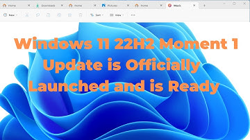 Windows 11 22H2 First Moment Update Is Here-(File Explorer Tabs)