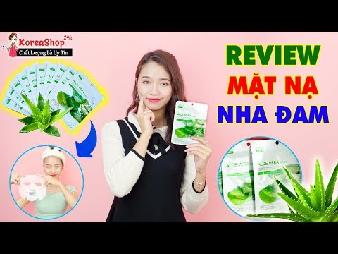 Mặt Nạ Giấy Nha Đam Hàn Quốc Cho Da Mụn Giúp Kháng Khuẩn , Dưỡng Ẩm Cho Da Mặt | KoreaShop24h