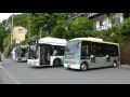 富士急山梨バス 多客時の上野原駅バス停の様子 2016GW
