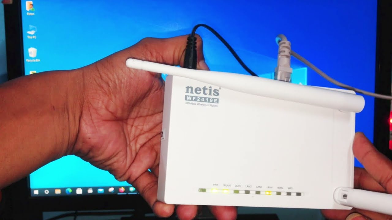 How To Reset Netis Wf2419E Router