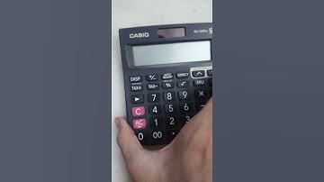 CASIO MJ120DA CALCULATOR