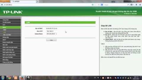 Hướng dẫn cài đặt bộ phát Wifi Tp Link TL WR740N