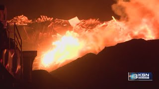 Cause of Evergreen Recycling fire determined