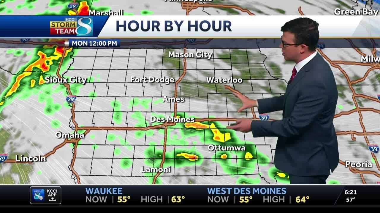 Iowa weather: Showers and storms return - YouTube