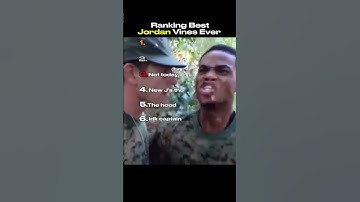 Thumbnail of Ranking Best Jordan Vines Ever