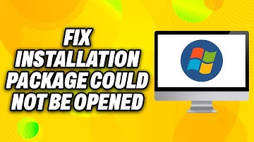How To Fix Installation Package Could Not Be Opened in Windows 11 (2025) - Quick Fix