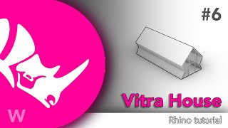 Rhino 3D Tutorial for Beginners | Modeling Vitra House | Levels of Detail + 3D Print | Ep.6