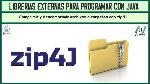 Librería zip4j | Comprimir archivos en Java con Zip4j