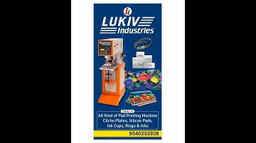 Pad printing machine  Printing on books MRP