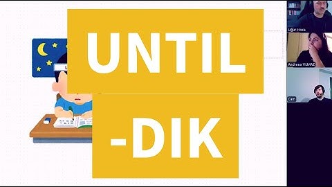 Private Lesson - 10 Until + dık