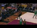 LeBron James&#39; reverse windmill dunk vs Boston in Game 3