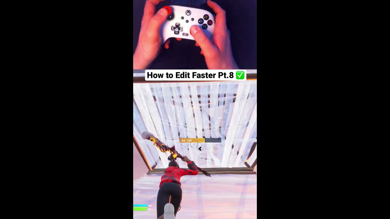 The SECRET Setting To Edit FASTER On Fortnite Console PC Shorts