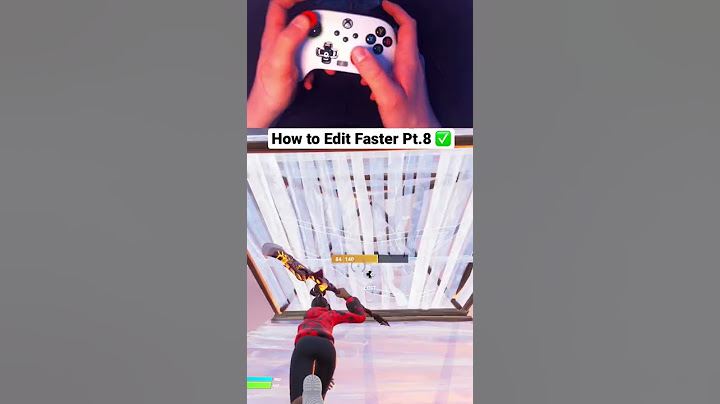 The SECRET Setting To Edit FASTER on Fortnite! (Console & PC!) #shorts