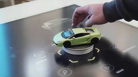Object Recognition Interactive Table