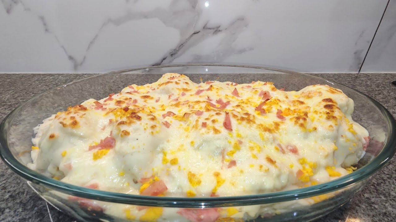 Coliflor con bechamel